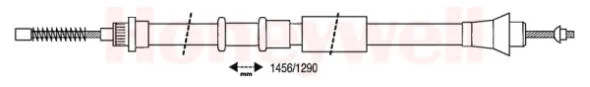 432645B BENDIX Трос (тросик) ручника (фото 1)