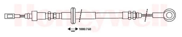 432730B BENDIX Трос (тросик) ручника (фото 1)