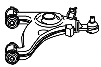 160037 WXQP Рычаг независимой подвески колеса, подвеска колеса (фото 1)