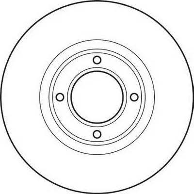 561038BC BENDIX Тормозной диск (фото 1)