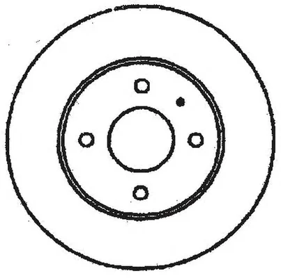 561128BC BENDIX Тормозной диск (фото 1)