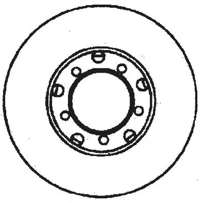 561135BC BENDIX Тормозной диск (фото 1)