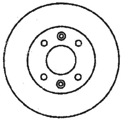 561145BC BENDIX Тормозной диск (фото 1)