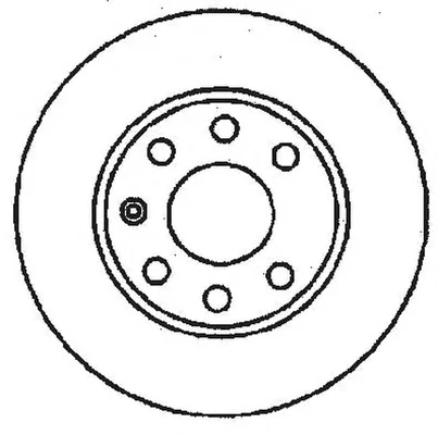 561158BC BENDIX Тормозной диск (фото 1)