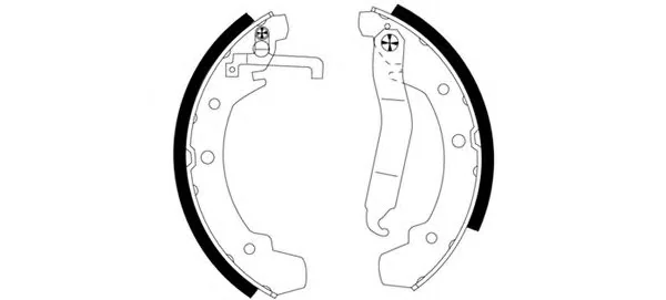 8DB 355 000-691 BEHR/HELLA/PAGID Тормозные колодки (фото 1)