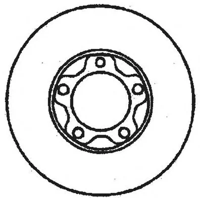 561296B BENDIX Тормозной диск (фото 1)