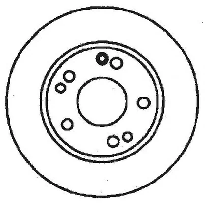 561330BC BENDIX Тормозной диск (фото 1)