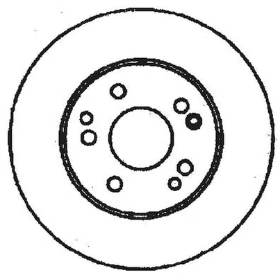 561332B BENDIX Тормозной диск (фото 1)