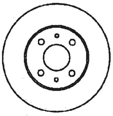 561340BC BENDIX Тормозной диск (фото 1)