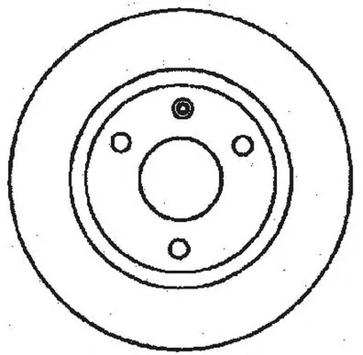 561359B BENDIX Тормозной диск (фото 1)