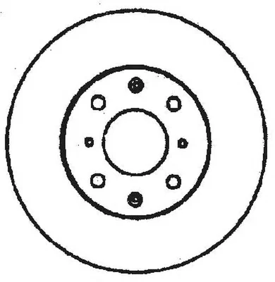 561383B BENDIX Тормозной диск (фото 1)