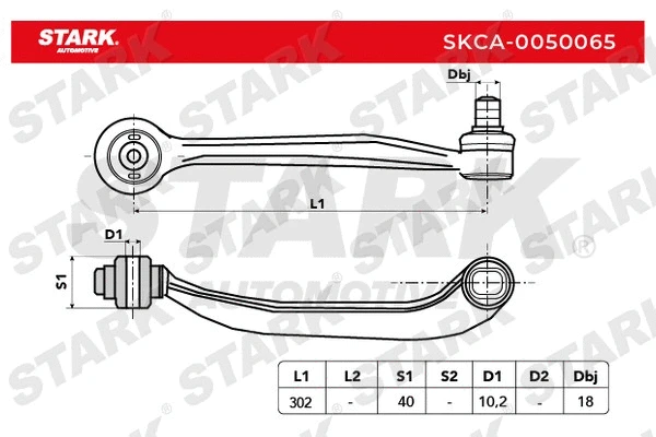 SKCA-0050065 Stark Рычаг независимой подвески колеса, подвеска колеса (фото 2)