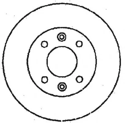 561419B BENDIX Тормозной диск (фото 1)