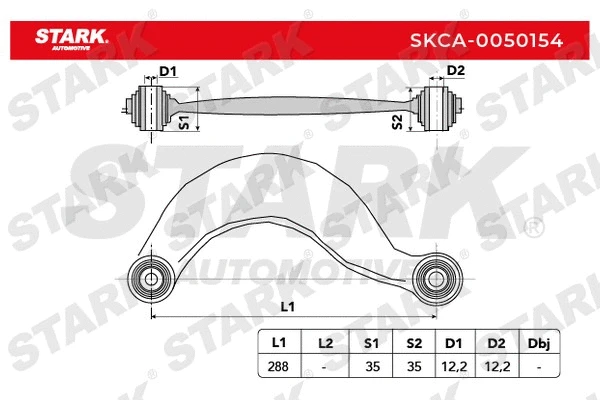 SKCA-0050154 Stark Рычаг независимой подвески колеса, подвеска колеса (фото 2)