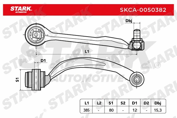 SKCA-0050382 Stark Рычаг независимой подвески колеса, подвеска колеса (фото 6)