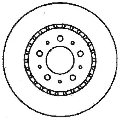 561470B BENDIX Тормозной диск (фото 1)