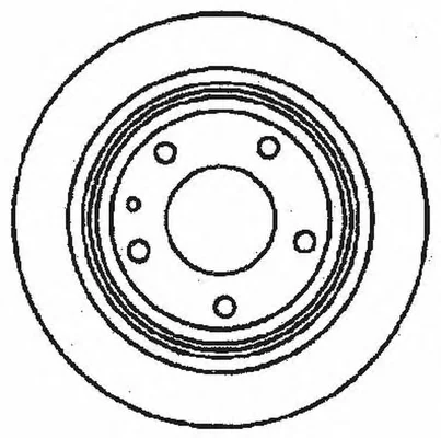 561477BC BENDIX Тормозной диск (фото 1)