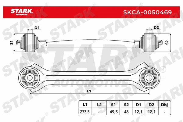SKCA-0050469 Stark Рычаг независимой подвески колеса, подвеска колеса (фото 2)