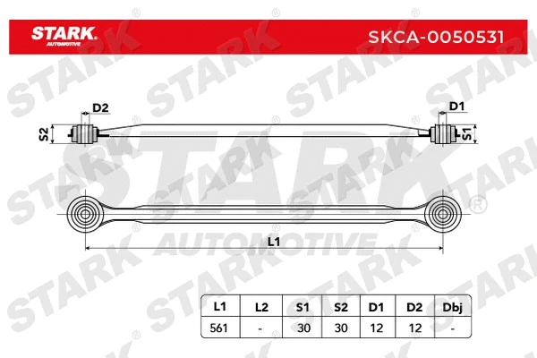 SKCA-0050531 Stark Рычаг независимой подвески колеса, подвеска колеса (фото 2)