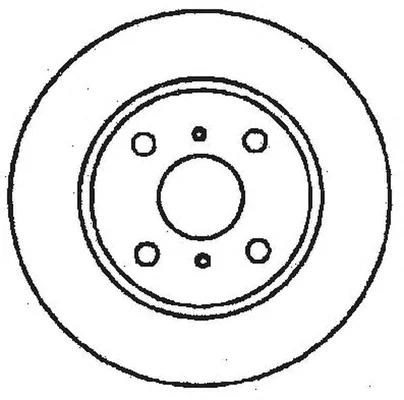 561490B BENDIX Тормозной диск (фото 1)