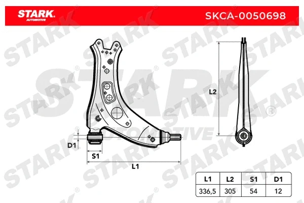 SKCA-0050698 Stark Рычаг независимой подвески колеса, подвеска колеса (фото 3)