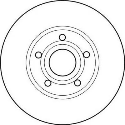 561547BC BENDIX Тормозной диск (фото 1)