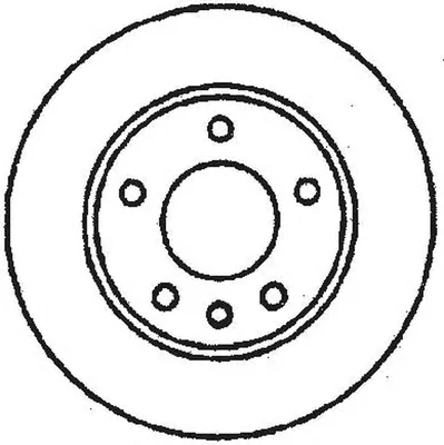561652BC BENDIX Тормозной диск (фото 1)