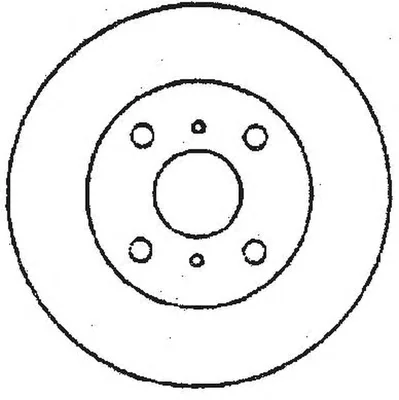 561672B BENDIX Тормозной диск (фото 1)