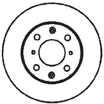 561711B BENDIX Тормозной диск (фото 1)