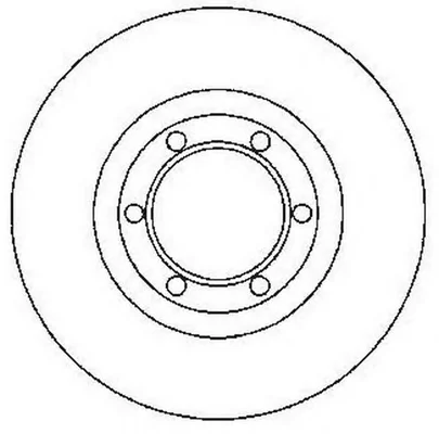 561765BC BENDIX Тормозной диск (фото 1)