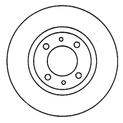 561923BC BENDIX Тормозной диск (фото 1)