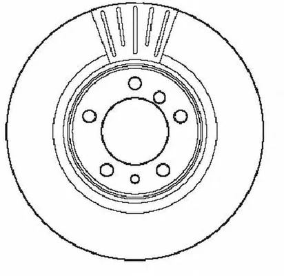 561948BC BENDIX Тормозной диск (фото 1)