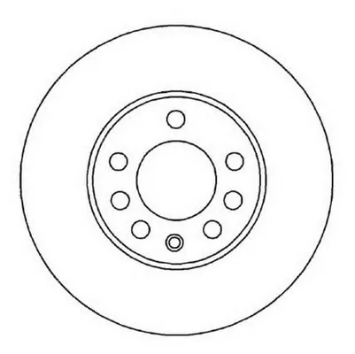 561960B BENDIX Тормозной диск (фото 1)