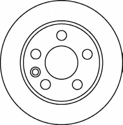 562057B BENDIX Тормозной диск (фото 1)