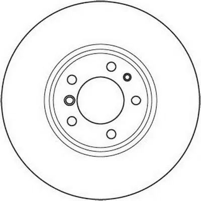562091BC BENDIX Тормозной диск (фото 1)