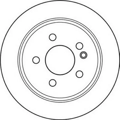 562100B BENDIX Тормозной диск (фото 1)