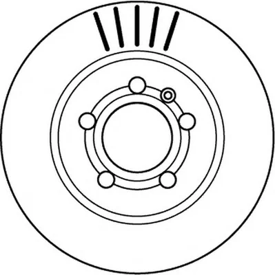 562133BC BENDIX Тормозной диск (фото 1)