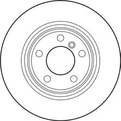 562135B BENDIX Тормозной диск (фото 1)