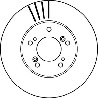 562143BC BENDIX Тормозной диск (фото 1)