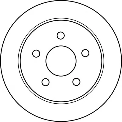 562161B BENDIX Тормозной диск (фото 1)