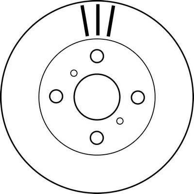 562169BC BENDIX Тормозной диск (фото 1)