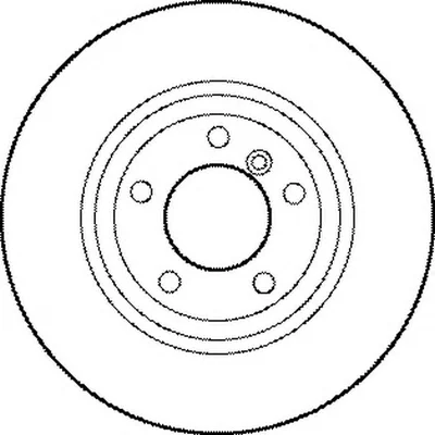 562188BC BENDIX Тормозной диск (фото 1)