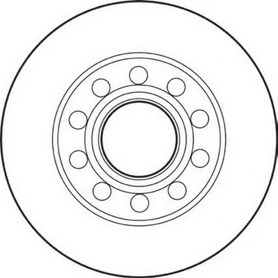 562192B BENDIX Тормозной диск (фото 1)
