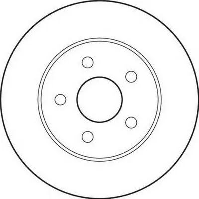 562193B BENDIX Тормозной диск (фото 1)