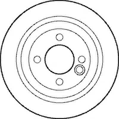 562194BC BENDIX Тормозной диск (фото 1)