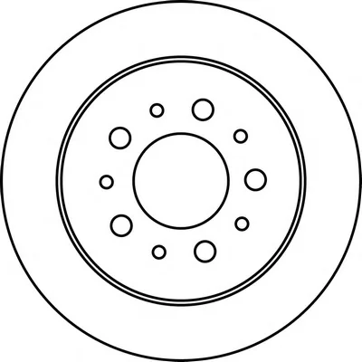 562215BC BENDIX Тормозной диск (фото 1)