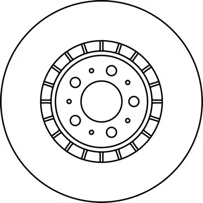 562217B BENDIX Тормозной диск (фото 1)