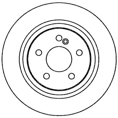 562257BC BENDIX Тормозной диск (фото 1)