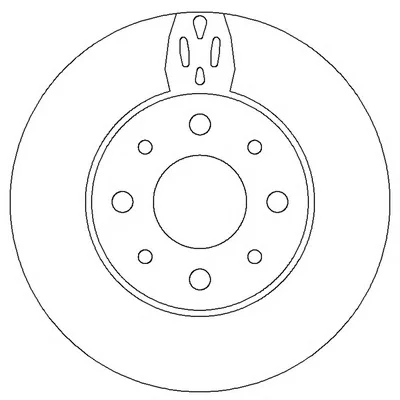 562296B BENDIX Тормозной диск (фото 1)