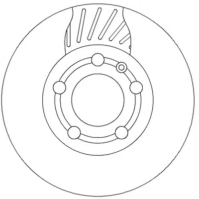 562307B BENDIX Тормозной диск (фото 1)